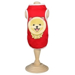 Camiseta para Cães Joy Red Joy Art - Grande