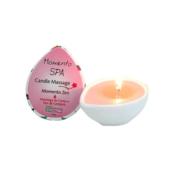 Candle Vela Massage Momento Zen 65g - Epidermis