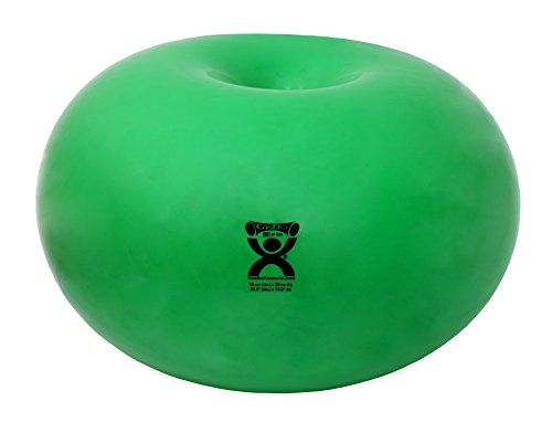 CanDo Donut Ball - Green - 26" Dia X 14" H (65 Cm Dia X 35 Cm H)