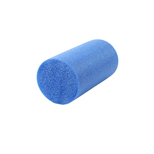 CanDo Foam Roller - Blue PE Foam - 6" X 12" - Round
