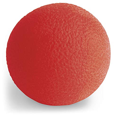 CanDo Gel Squeeze Ball - Standard Circular - Red - Light
