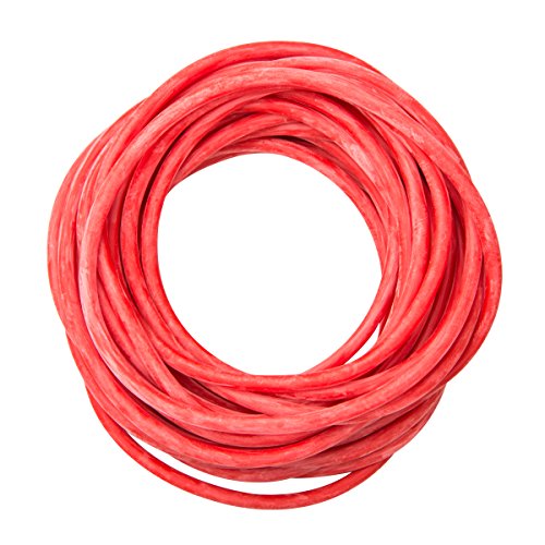 CanDo Low Powder Exercise Tubing - 25' Roll - Red - Light