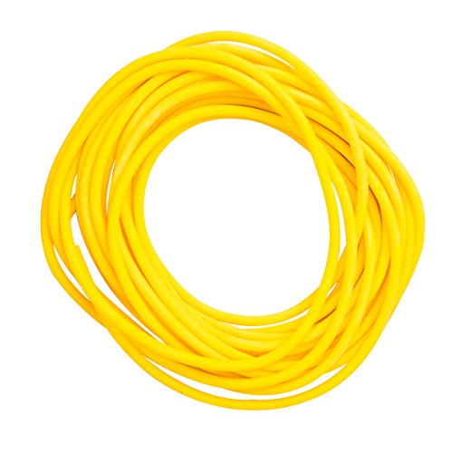 CanDo Low Powder Exercise Tubing - 25' Roll - Yellow - X-light