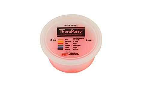 CanDo Scented Theraputty Exercise Material - 2 Oz - Cherry - Red - Soft