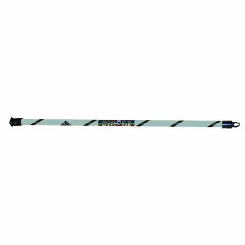 CanDo Slim WaTE Bar - 9 Lb - Silver Stripe
