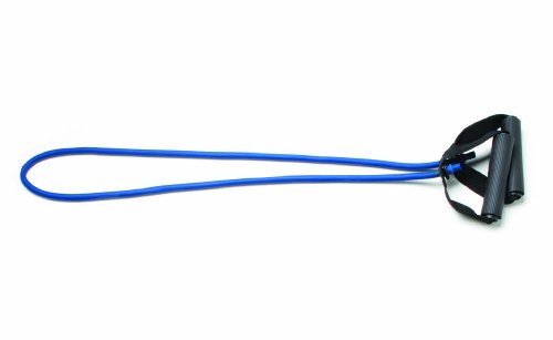 CanDo Tubing With Handles Exerciser - 18" - Blue - Heavy