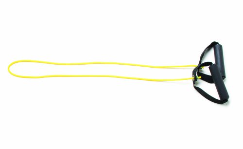 CanDo Tubing With Handles Exerciser - 36" - Yellow - X-light
