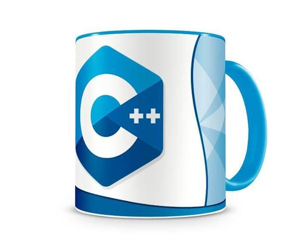 Caneca Linguagem C++ Color Azul - Artgeek