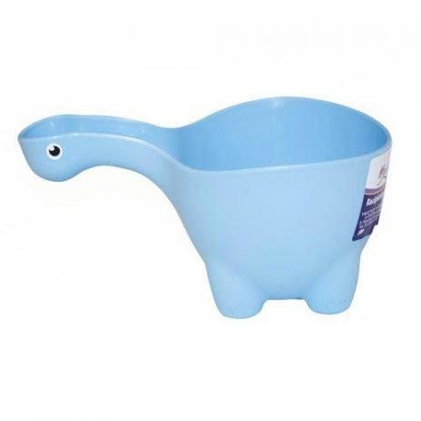 Caneca para Banho Dino - Baby Bath (Azul)