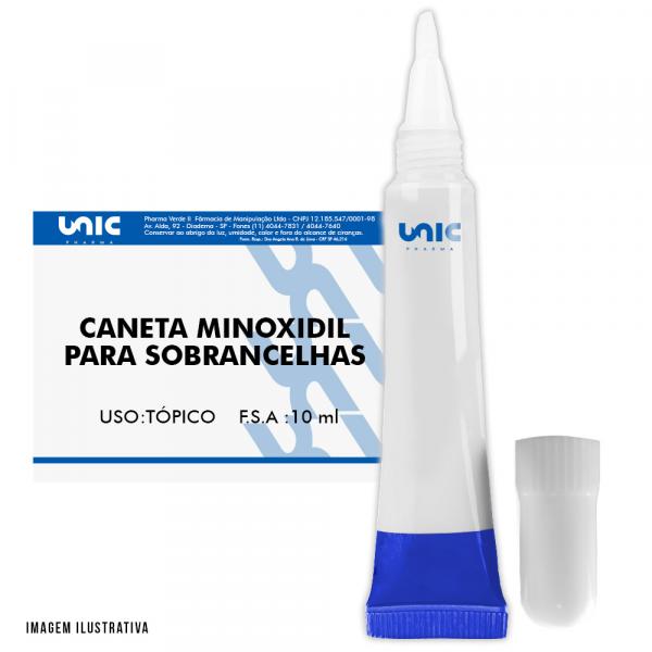 Caneta Minoxidil para Sobrancelhas 10ml - Unicpharma