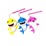 Cantando bebê tubarão lanterna portátil luz elétrica dos desenhos animados e música crianças brinquedo