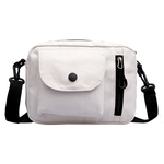 Canvas Ladies Shoulder Bag Tend¨ºncia selvagem Messenger Bag Travel Bag 7120