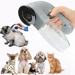 Cão Gato Pet Cabelo Pele Derramamento Removedor Vacuum Grooming Pente Escova Limpador Trimmer