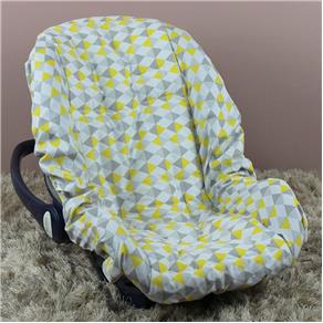 Capa de Bebê Conforto Adapt Losango Amarelo