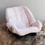 Capa De Bebê Conforto Adapt Realeza Rosa