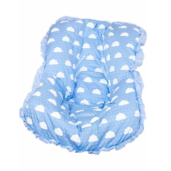 Capa de Bebê Conforto Nuvenzinha Azul - Brubrelel