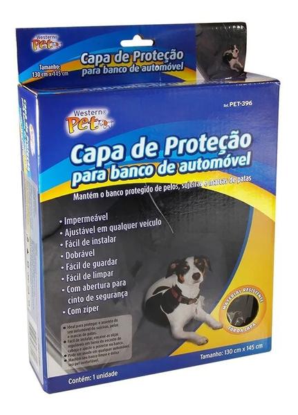 Capa de Proteção para Banco de Automóvel Cães e Gatos Western