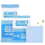 10PCS / Pacote azul mais branco descartável WC Pad não tecido Tecidos Anti-bacteriana Almofada Necessidade Papel Hospital Viagem Gostar