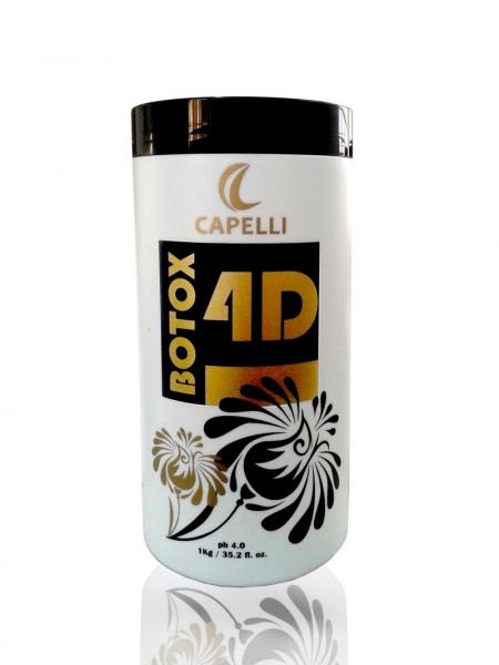 Capelli Botox 4D - Redutor de Volume Capilar Matizador 1kg - R - Capelli Cosmeticos