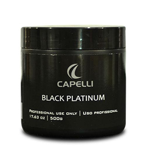 Capelli Máscara Matizadora para Loiras Black Platinum 500g - R - Capelli Cosmeticos