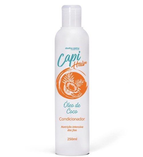 Capi Hair - Condicionor Fortalecedor com Óleo de Coco 250Ml - 1248