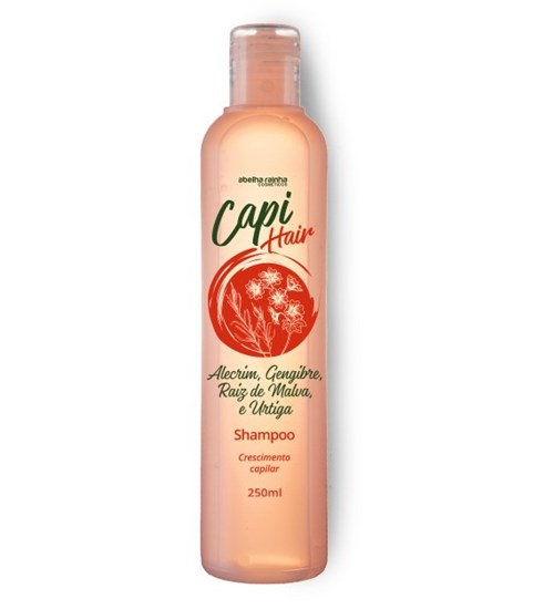 Capi Hair – Shampoo para Crescimento dos Cabelos com Raíz de Malva, Ur...