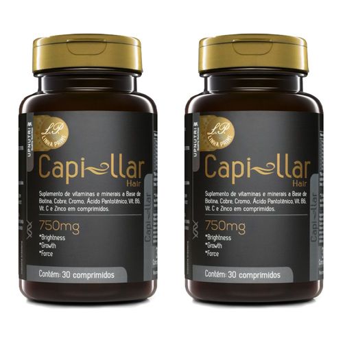 Capi-llar Hair - 2 Un de 30 Comprimidos - Upnutri Prime
