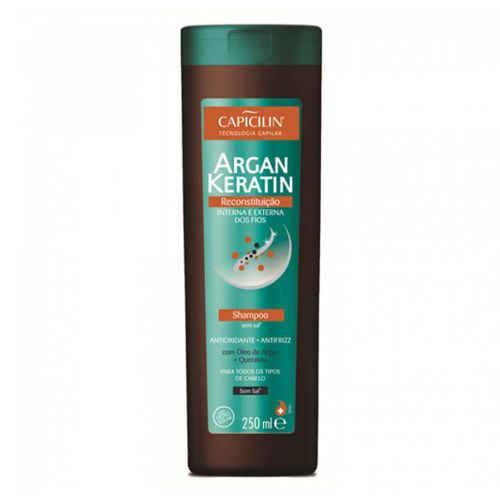 Capicilin Argan Keratin Shampoo 250ml