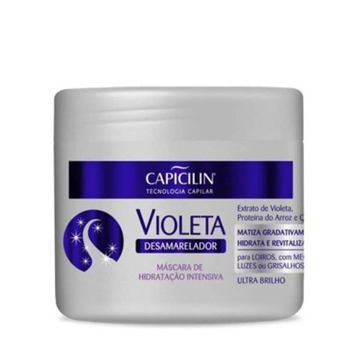 Capicilin Violeta Desamarelador Máscara 350g