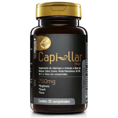 Capillar Hair Biotina 750mg (30 CÃ¡psulas) Upnutri - Incolor - Dafiti