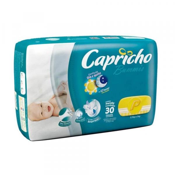Capricho Bummis Econômica Fralda Infantil P C/30