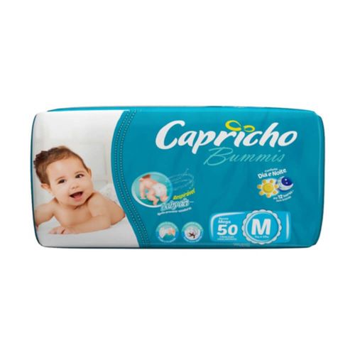 Capricho Bummis Mega Fralda Infantil M C/50