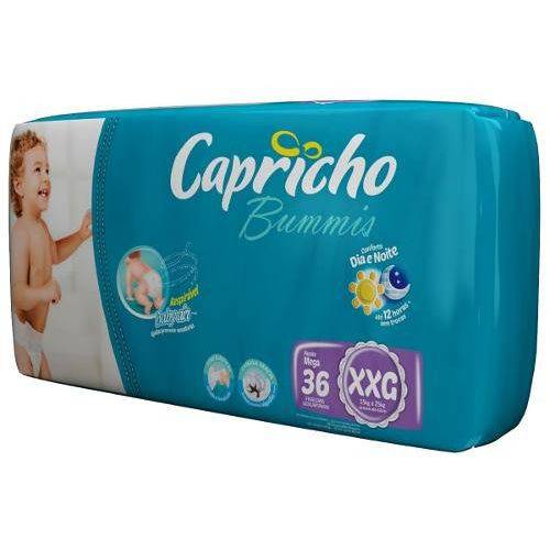 Capricho Bummis Mega Fralda Infantil Xg C/36 (kit C/03)
