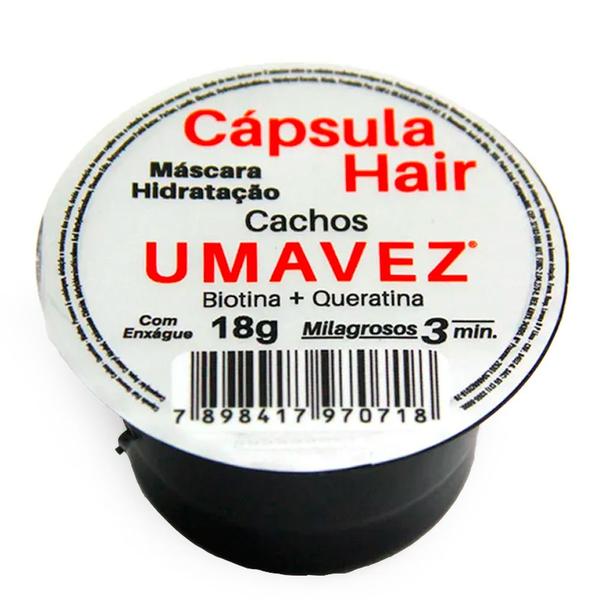 Capsula Hair Hidratante uma Vez Cachos18g - Alphaville