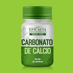 Carbonato de Cálcio 500 Mg - 120 Cápsulas