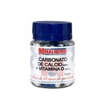 Carbonato De Cálcio 600mg + Vitamina D3 200 Ui 120 Cápsulas