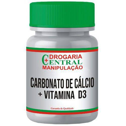 Carbonato de Cálcio 600mg + Vitamina D3 400UI com 240 Cápsulas