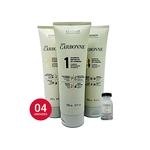 Carbonne Essendy Professional Completo Reconstrucao Imediata Shampoo + Mascara + Leave In + Ampola 4 itens