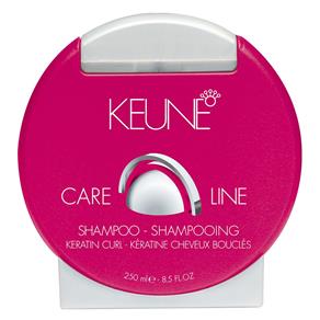 Care Line Keratin Curl Keune - Shampoo de Limpeza - 250ml - 250ml