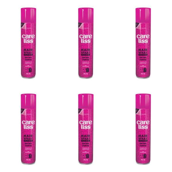 Care Liss Hair Spray Extra Forte 400ml (Kit C/06)