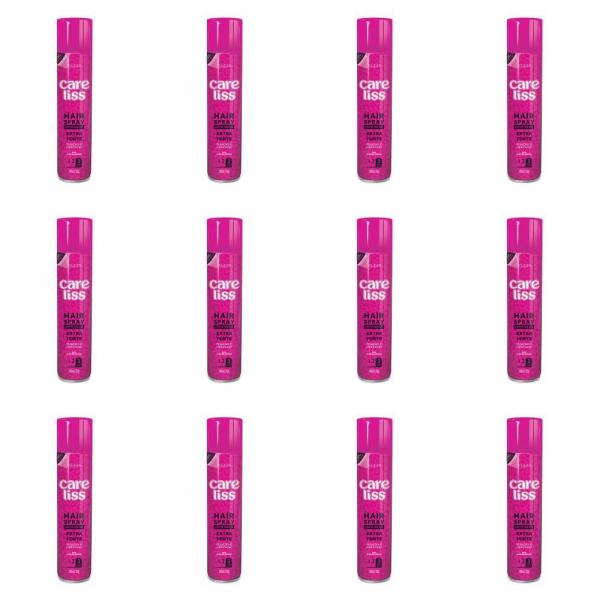 Care Liss Hair Spray Extra Forte 400ml (Kit C/12)