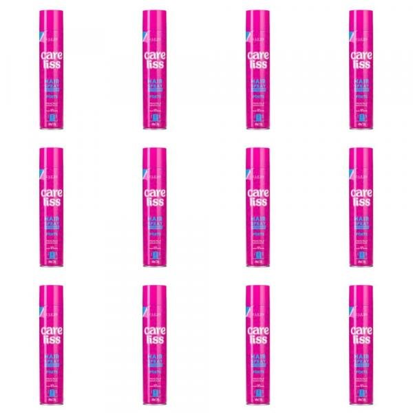 Care Liss Hair Spray Forte 400ml (Kit C/12)