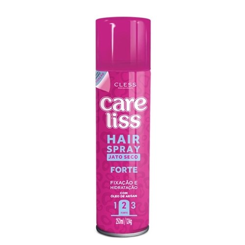 Care Liss Hair Spray Jato Seco 250ml - Forte