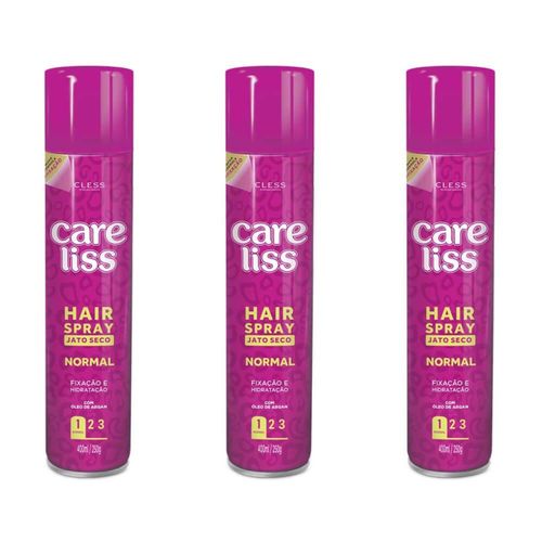 Care Liss Hair Spray Normal 400ml (kit C/03)