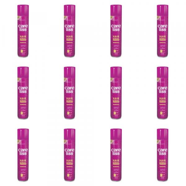 Care Liss Hair Spray Normal 400ml (Kit C/12)