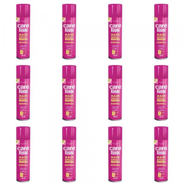 Care Liss Hair Spray Normal 250ml (Kit C/12)