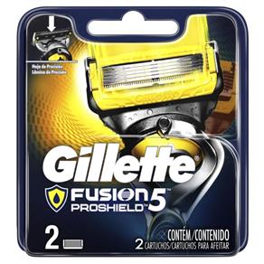 Carga Gillette Aparelho de Barbear Fusion Proshield C/2