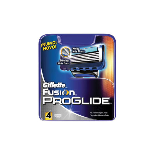 Carga Gillette Fusion Proglide C/ 4 Unidades
