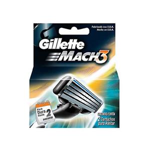 Carga Gillette Mach3 Regular C/2