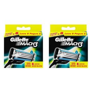 Carga Gillette Mach3 Regular Kit 16 Unidades